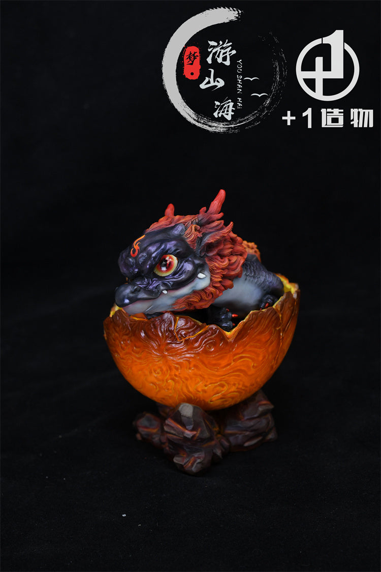 Yinglong Cubs - Original Design Resin Statue