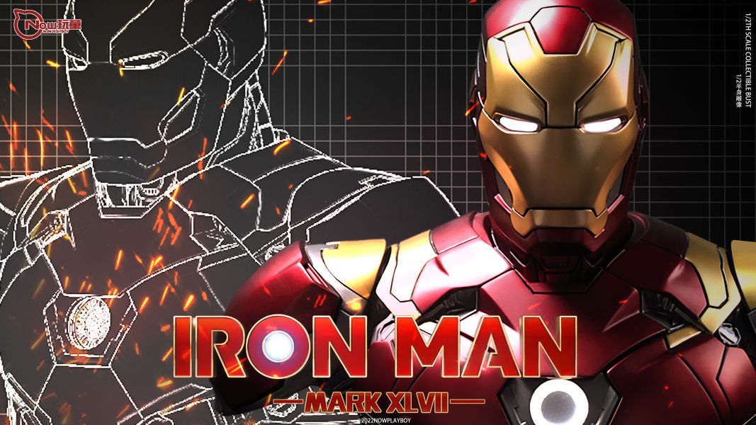 Iron Man MK47 1/2 Bust