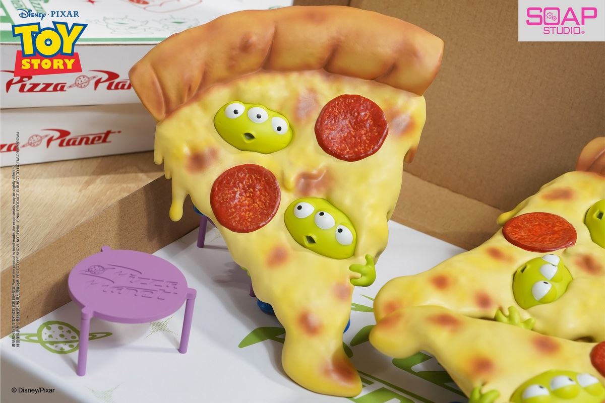 Three Eyes - Burger Day Figure & 18cm Pizza Day