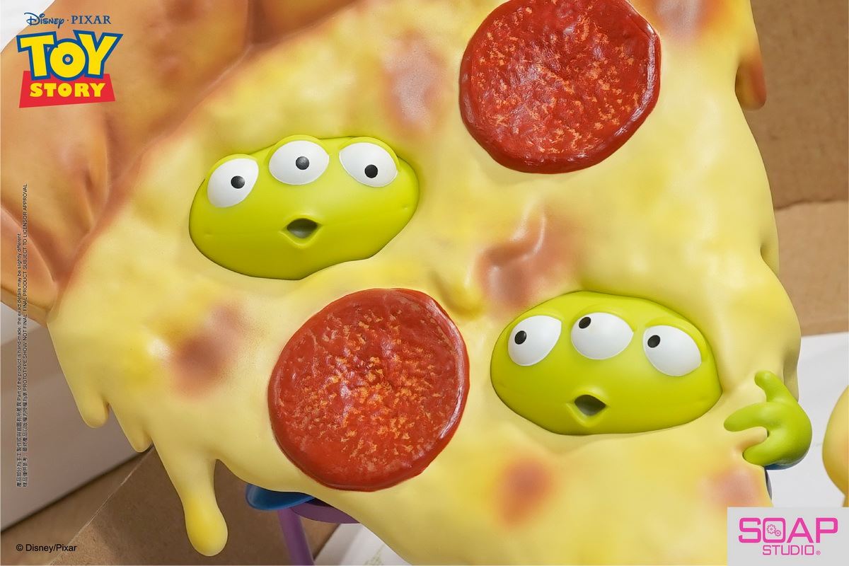 Three Eyes - Burger Day Figure & 18cm Pizza Day