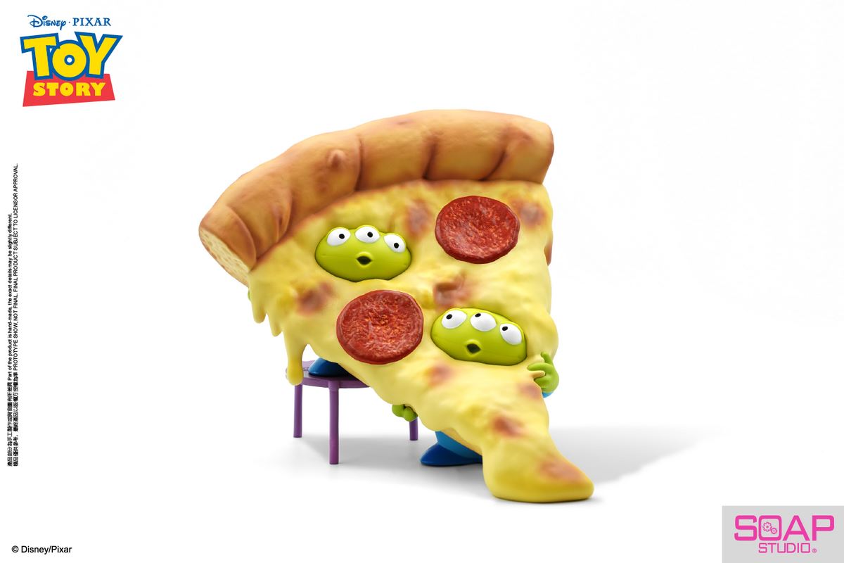 Three Eyes - Burger Day Figure & 18cm Pizza Day