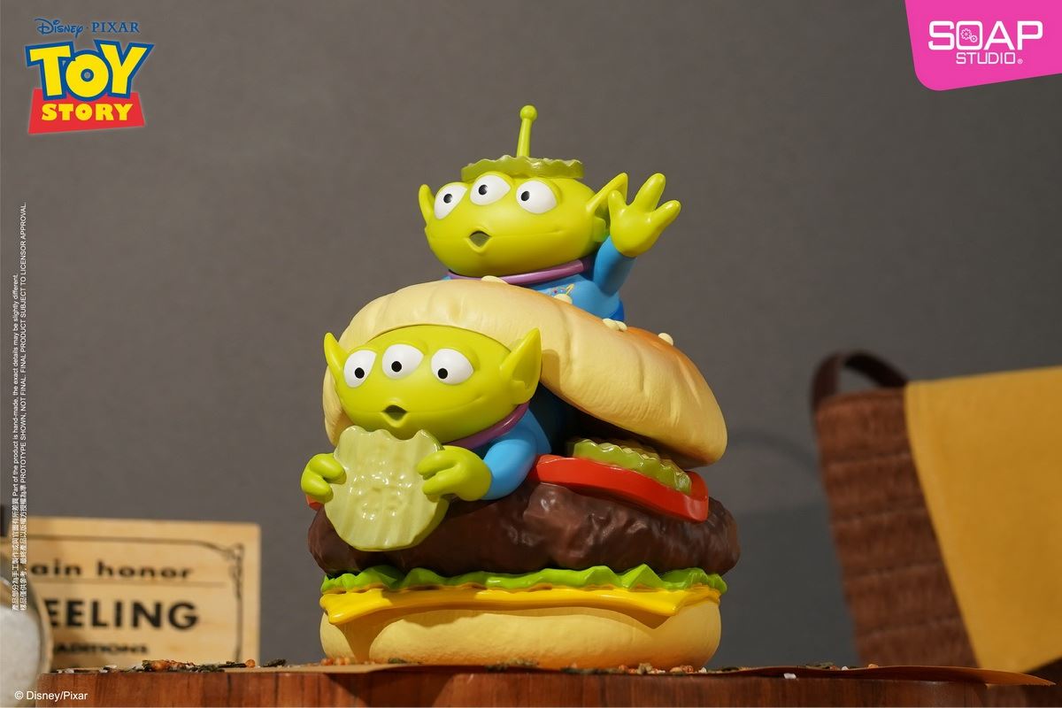 Three Eyes - Burger Day Figure & 18cm Pizza Day