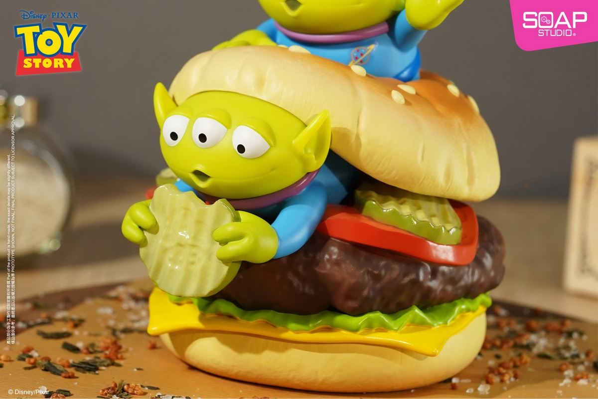 Three Eyes - Burger Day Figure & 18cm Pizza Day