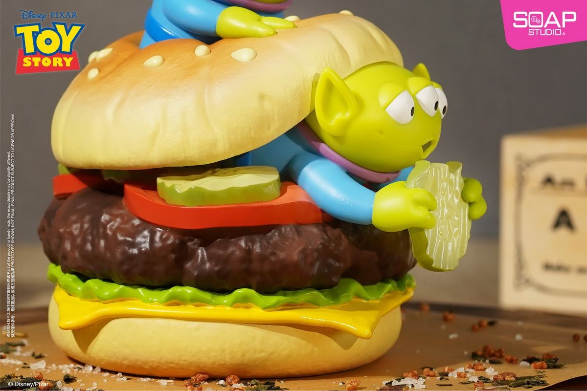 Three Eyes - Burger Day Figure & 18cm Pizza Day