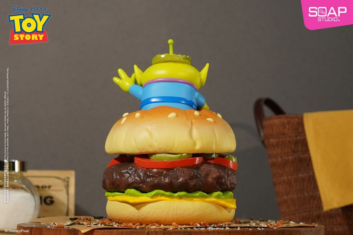 Three Eyes - Burger Day Figure & 18cm Pizza Day