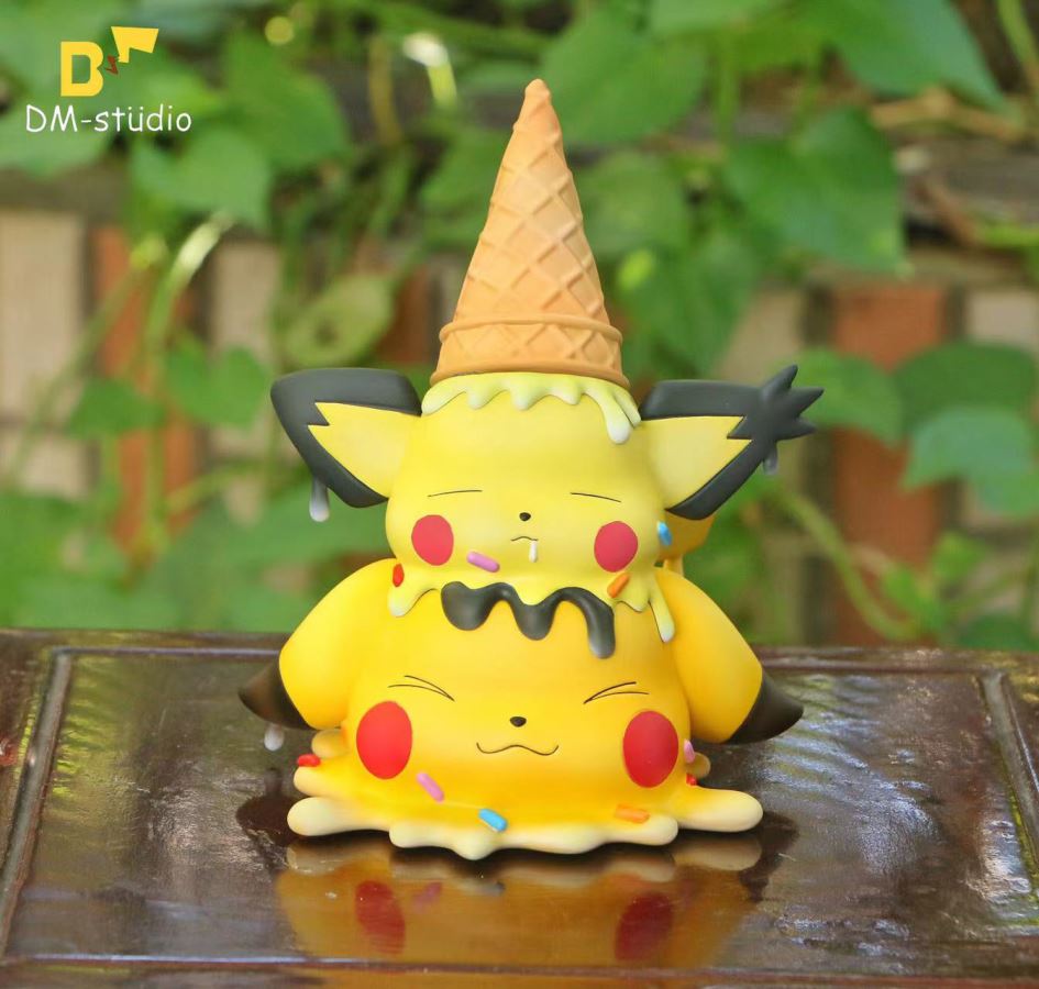 Ice Cream Pichu & Pikachu - Pokemon