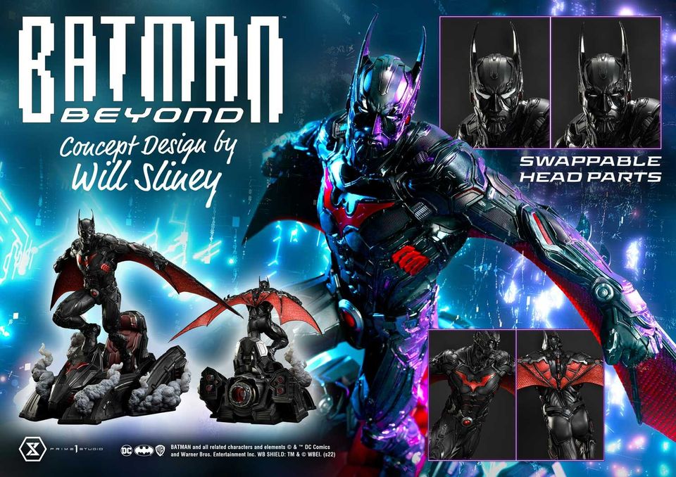 BATMAN BEYOND CONCEPT DESIGN BY WILL SLINEY [MMDC-58S]