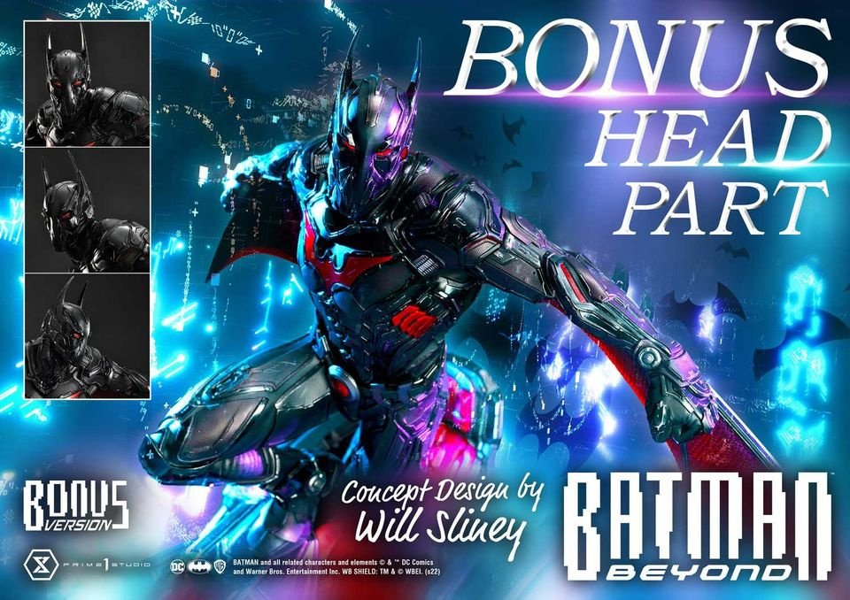 BATMAN BEYOND CONCEPT DESIGN BY WILL SLINEY [MMDC-58S]