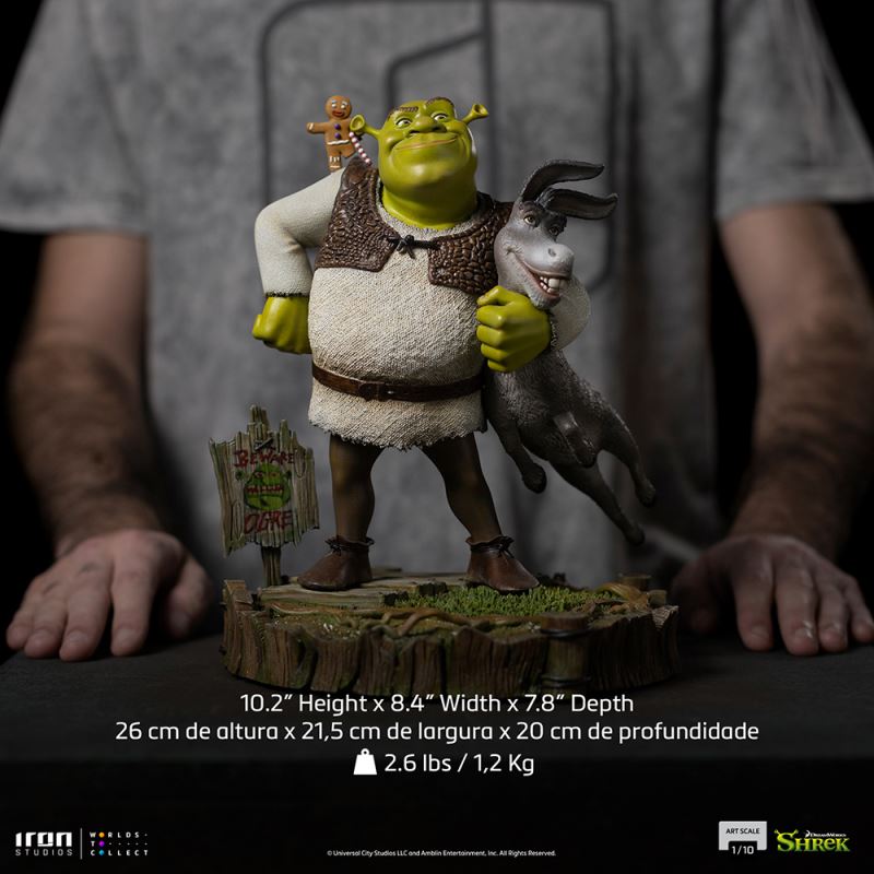 Shrek, Donkey and The Gingerbread Man 1/10