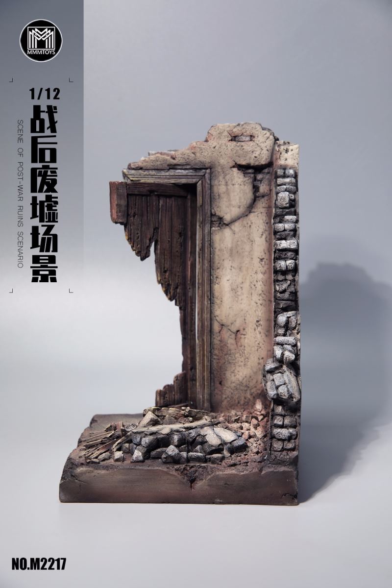 Scene Of Post-war Ruins Scenario
