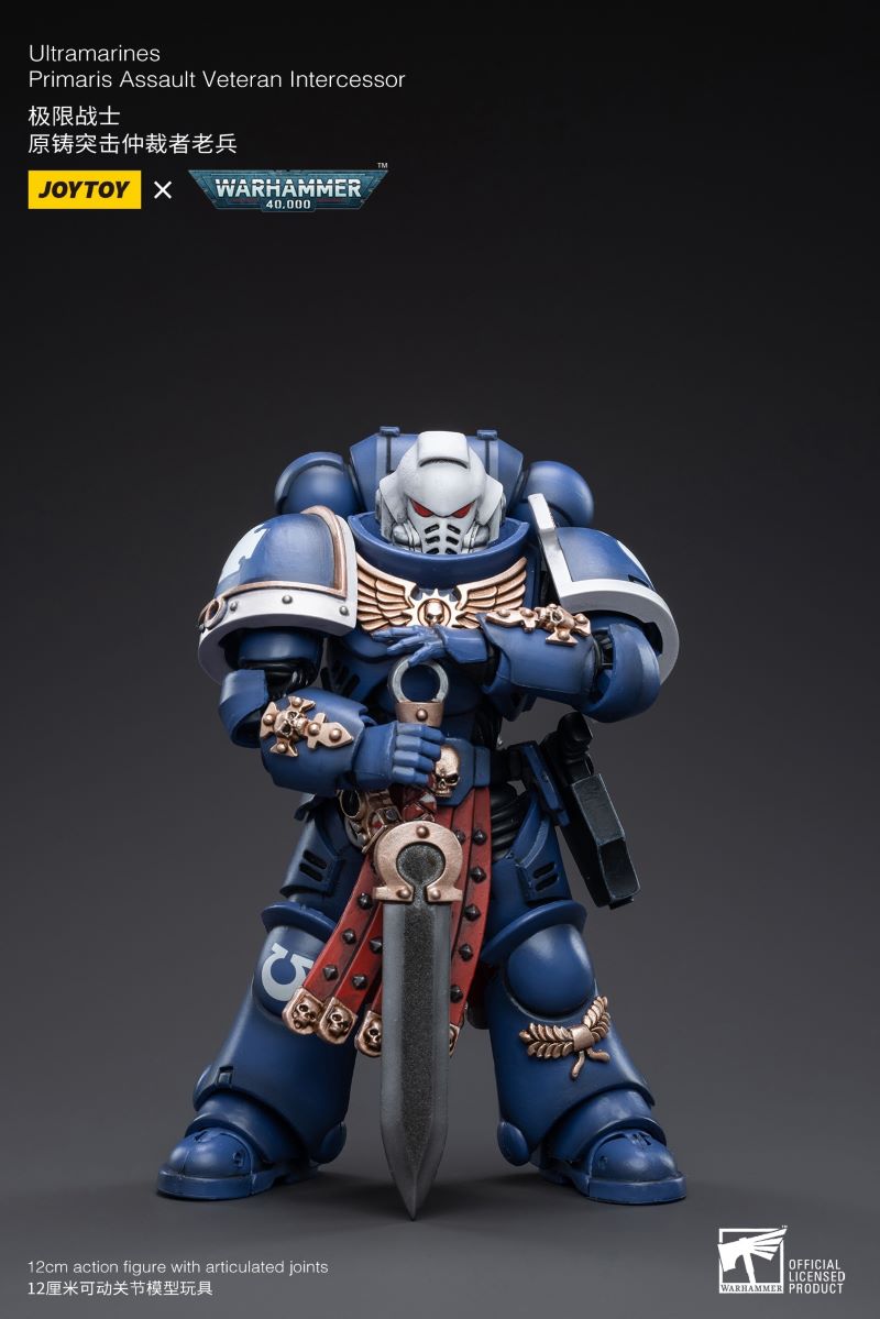 Ultramarines Primal Forge Assault Arbiter Veteran