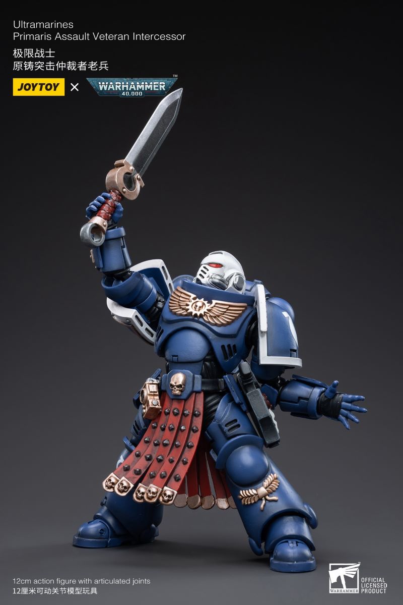 Ultramarines Primal Forge Assault Arbiter Veteran