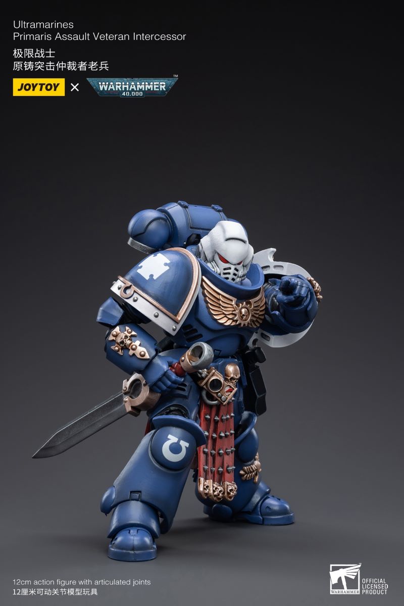 Ultramarines Primal Forge Assault Arbiter Veteran