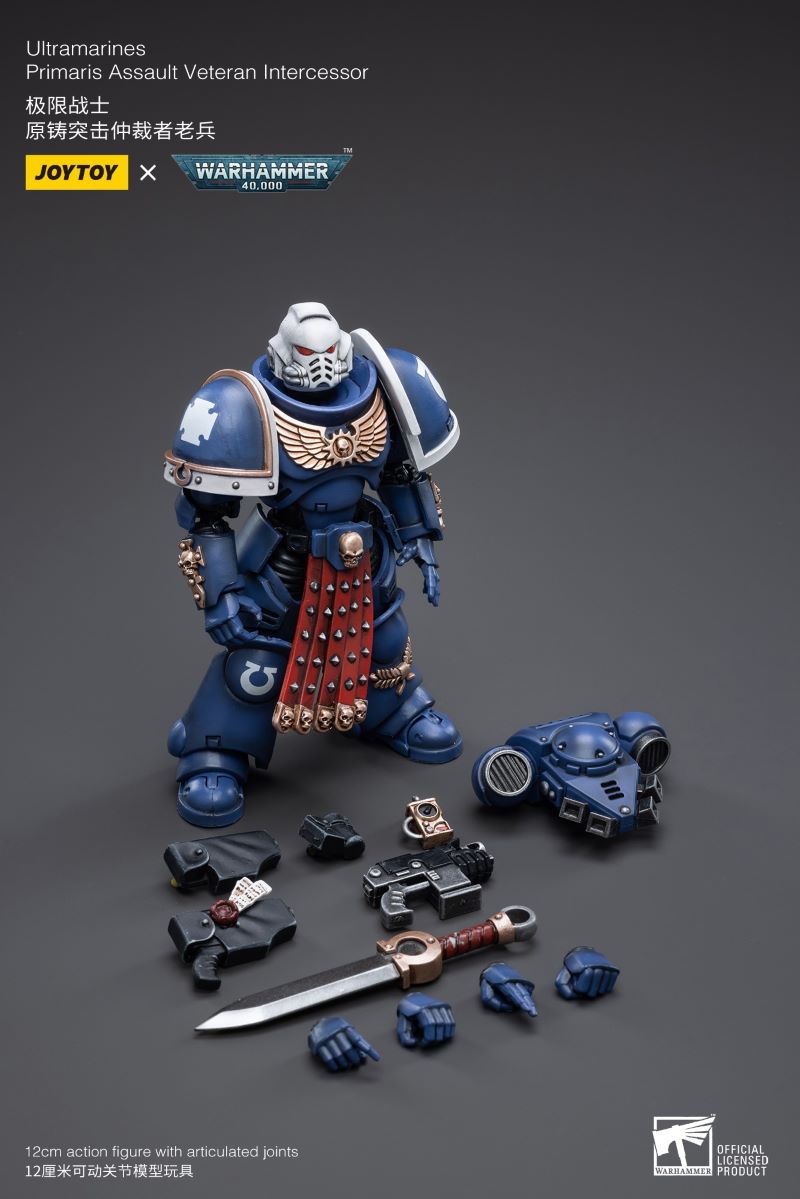 Ultramarines Primal Forge Assault Arbiter Veteran