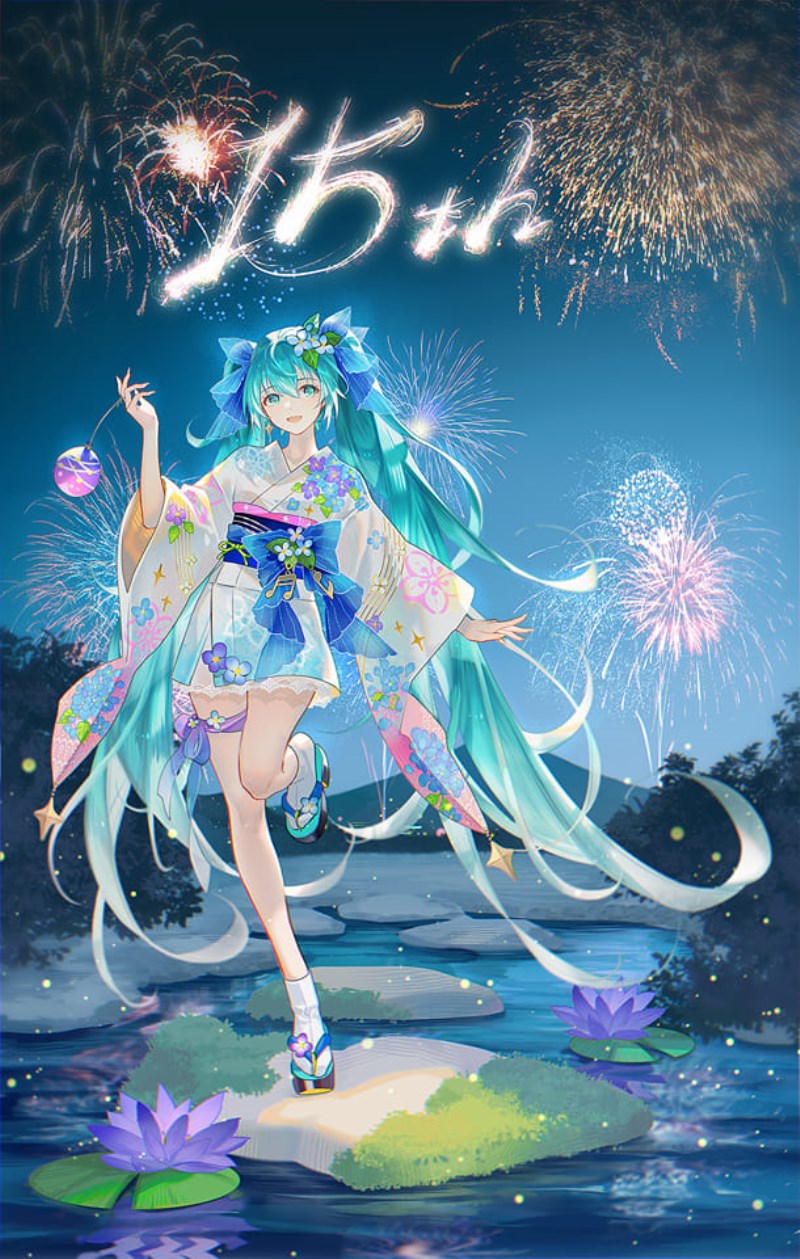 F:NEX Hatsune Miku -Manatsu no Hanabi Ver.- 1/7