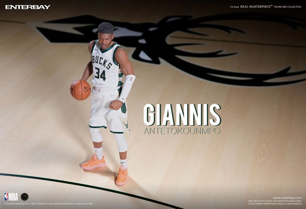 Real Masterpiece: NBA Series - Giannis Antetokounmpo Wax Figure 1/6