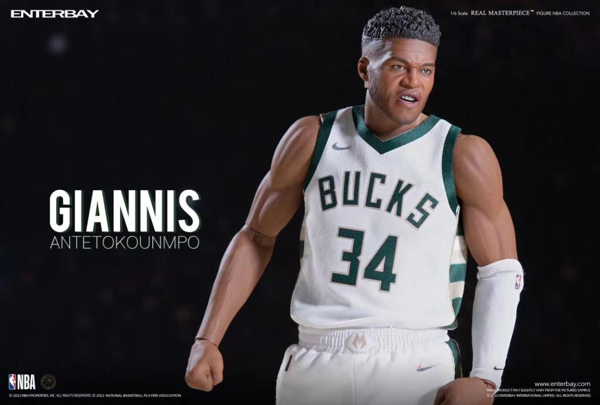 Real Masterpiece: NBA Series - Giannis Antetokounmpo Wax Figure 1/6