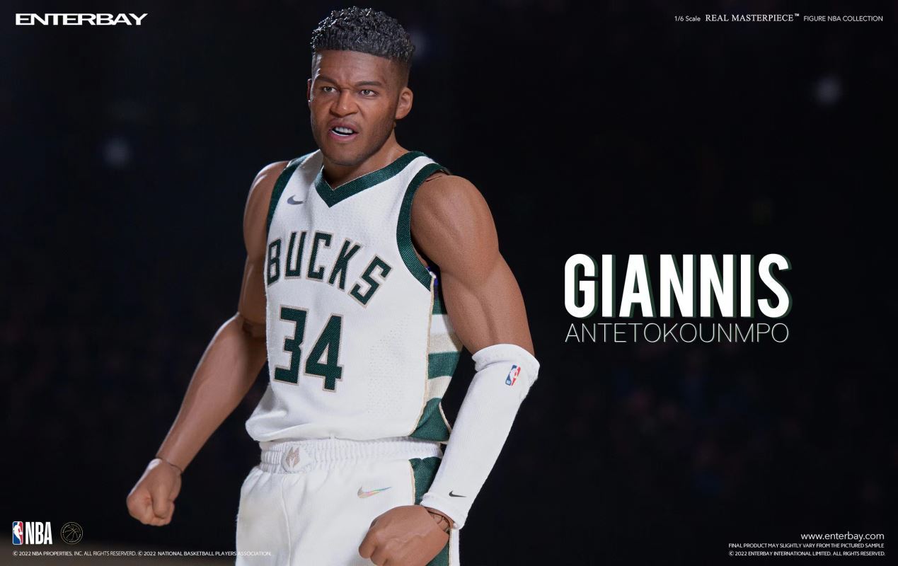 Real Masterpiece: NBA Series - Giannis Antetokounmpo Wax Figure 1/6