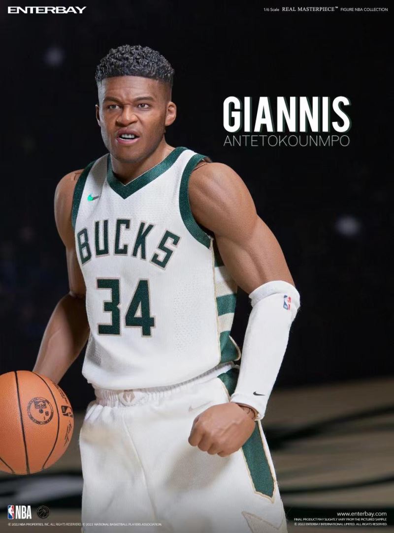 Real Masterpiece: NBA Series - Giannis Antetokounmpo Wax Figure 1/6