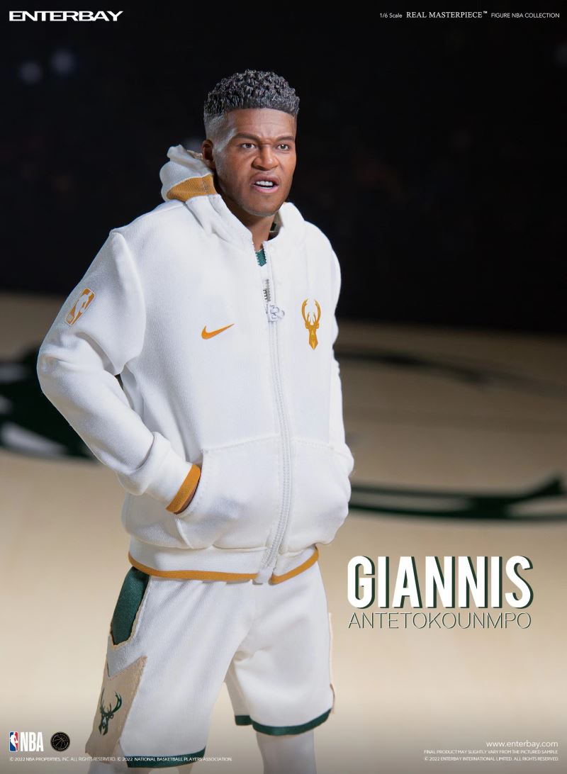 Real Masterpiece: NBA Series - Giannis Antetokounmpo Wax Figure 1/6