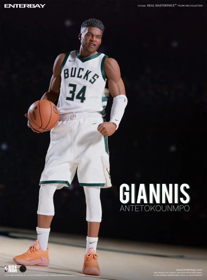 Real Masterpiece: NBA Series - Giannis Antetokounmpo Wax Figure 1/6