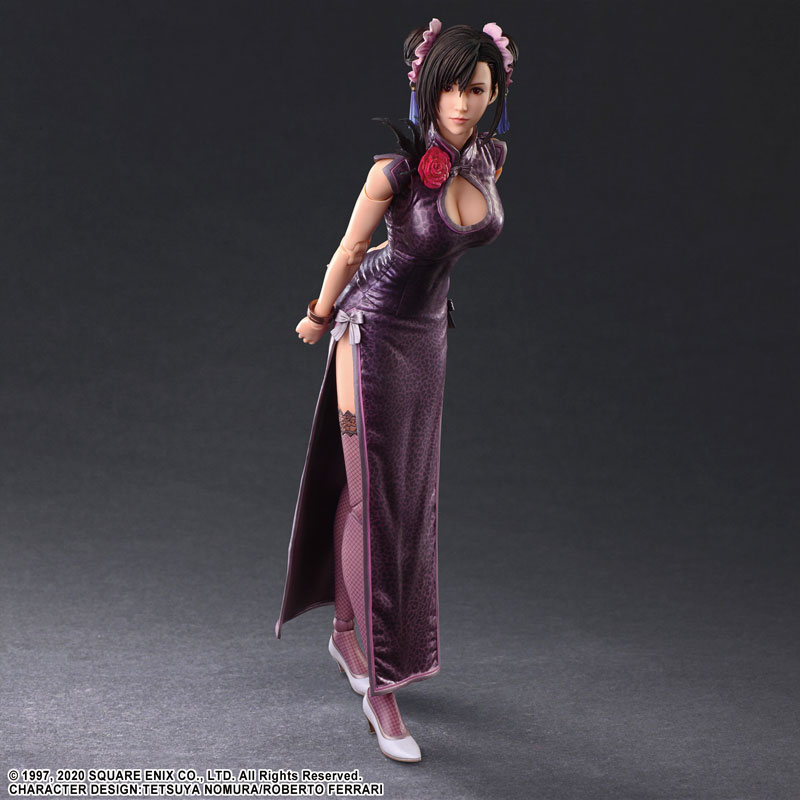 Final Fantasy VII Remake PLAY ARTS Kai Tifa Lockhart -Fighter Dress Ver