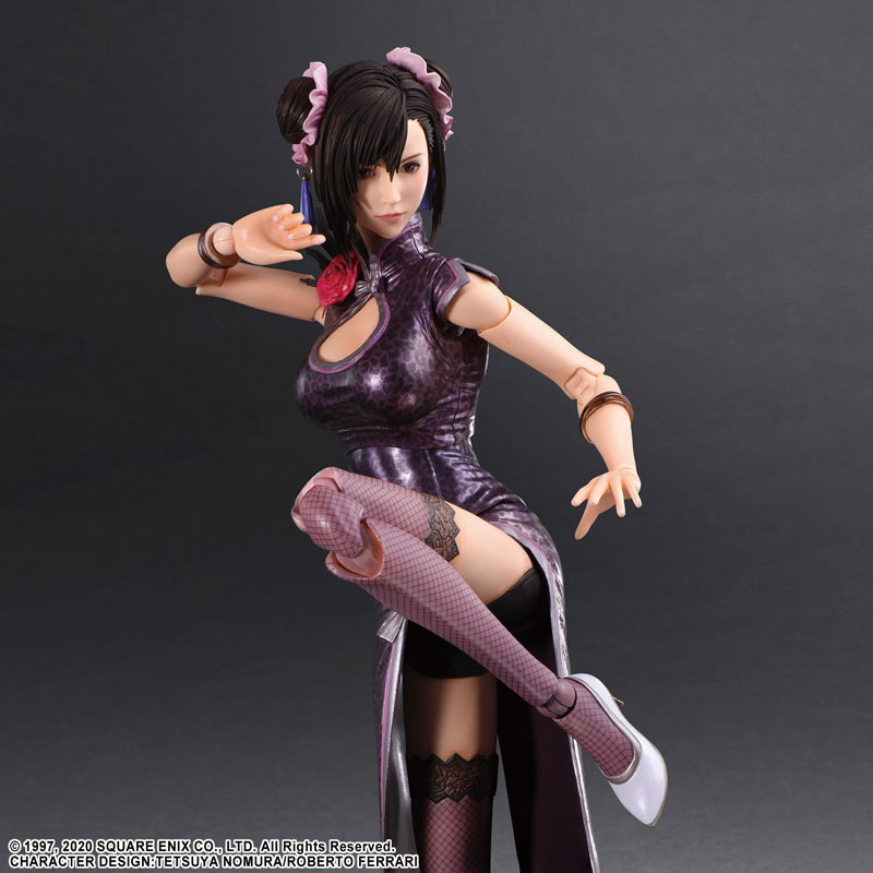 Final Fantasy VII Remake PLAY ARTS Kai Tifa Lockhart -Fighter Dress Ver
