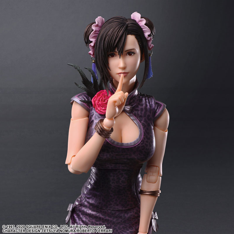 Final Fantasy VII Remake PLAY ARTS Kai Tifa Lockhart -Fighter Dress Ver