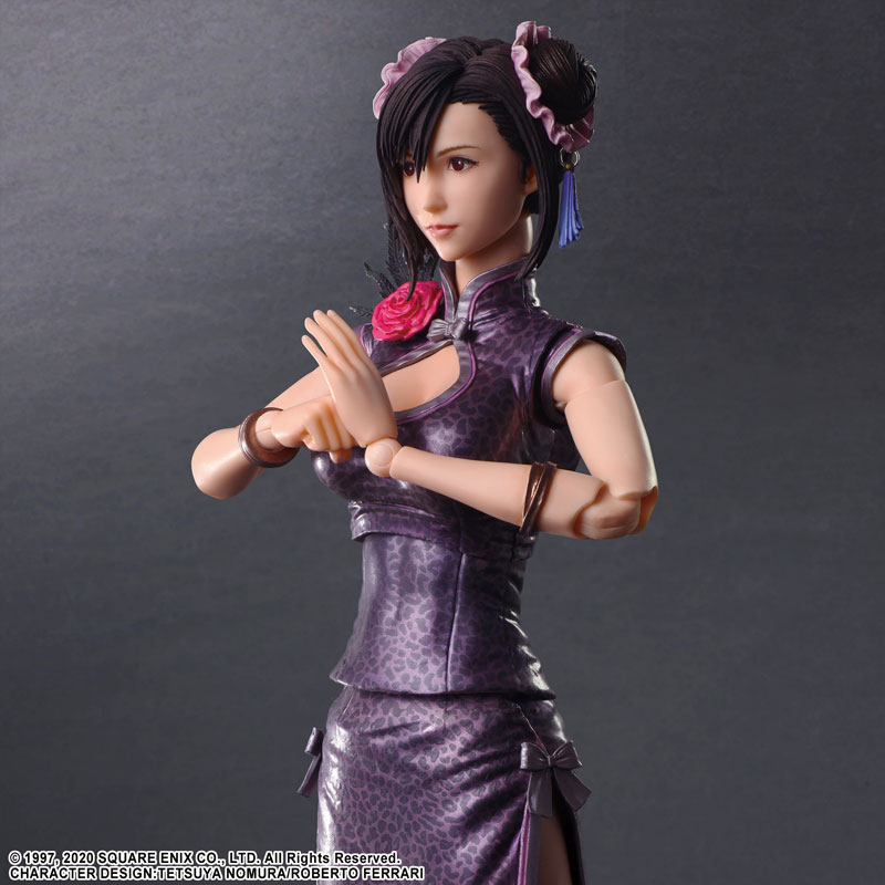 Final Fantasy VII Remake PLAY ARTS Kai Tifa Lockhart -Fighter Dress Ver