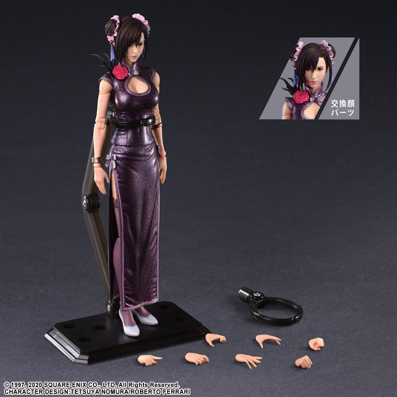 Final Fantasy VII Remake PLAY ARTS Kai Tifa Lockhart -Fighter Dress Ver