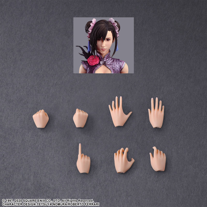 Final Fantasy VII Remake PLAY ARTS Kai Tifa Lockhart -Fighter Dress Ver