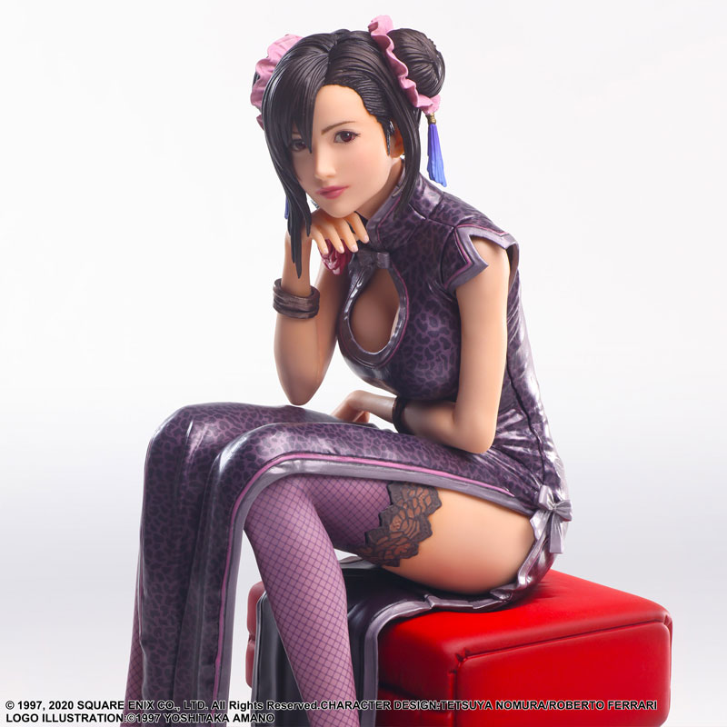 Final Fantasy VII Remake STATIC ARTS Tifa Lockhart -Fighter Dress Ver.-