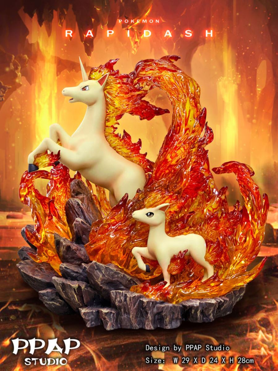 Rapidash Family & Galarian Ponyta - Pokemon