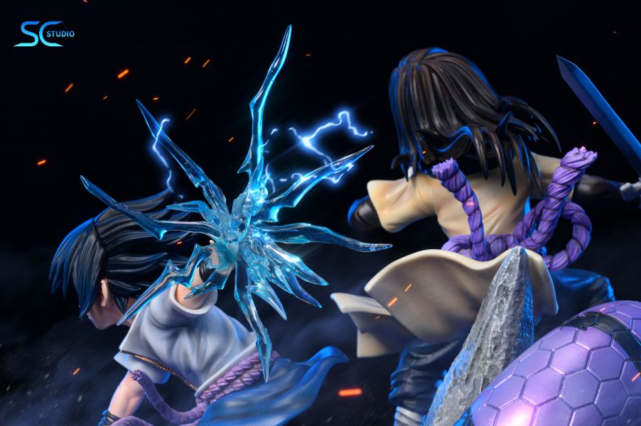 Sasuke & Orochimaru - Naruto