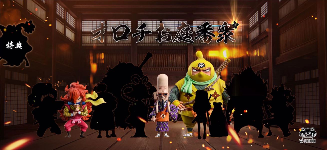 Beasts Pirates Kazekage & Hanzo - One Piece