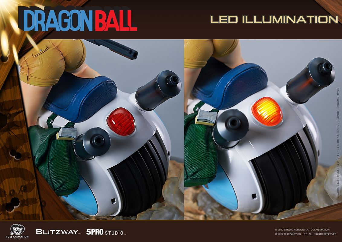 BadLAUNCH (with the One-wheel Motorcycle) - Dragon Ball