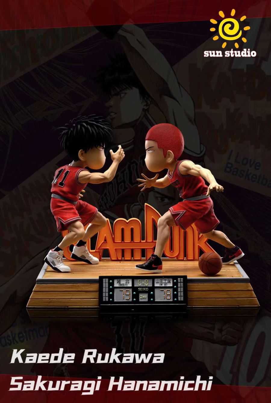Kaede Rukawa & Hanamichi Sakuragi - SLAM DUNK
