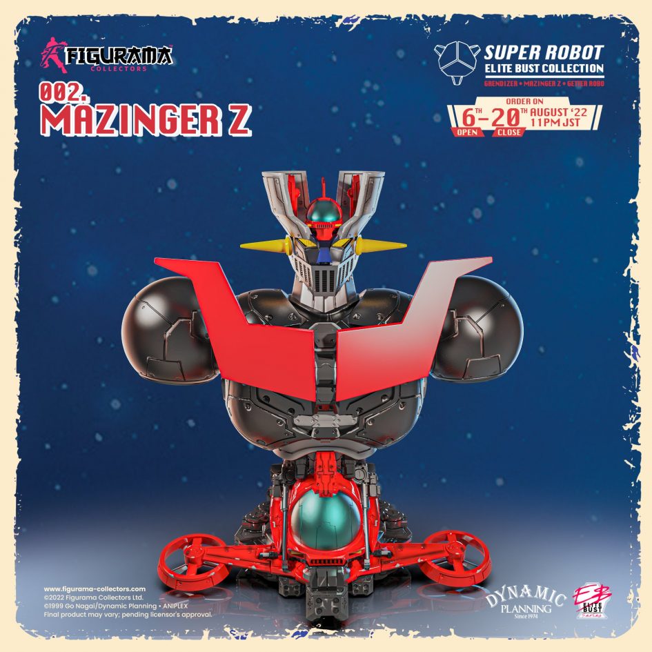 Super Robot Elite Bust Collection (Grendizer / Mazinger Z / Getter)