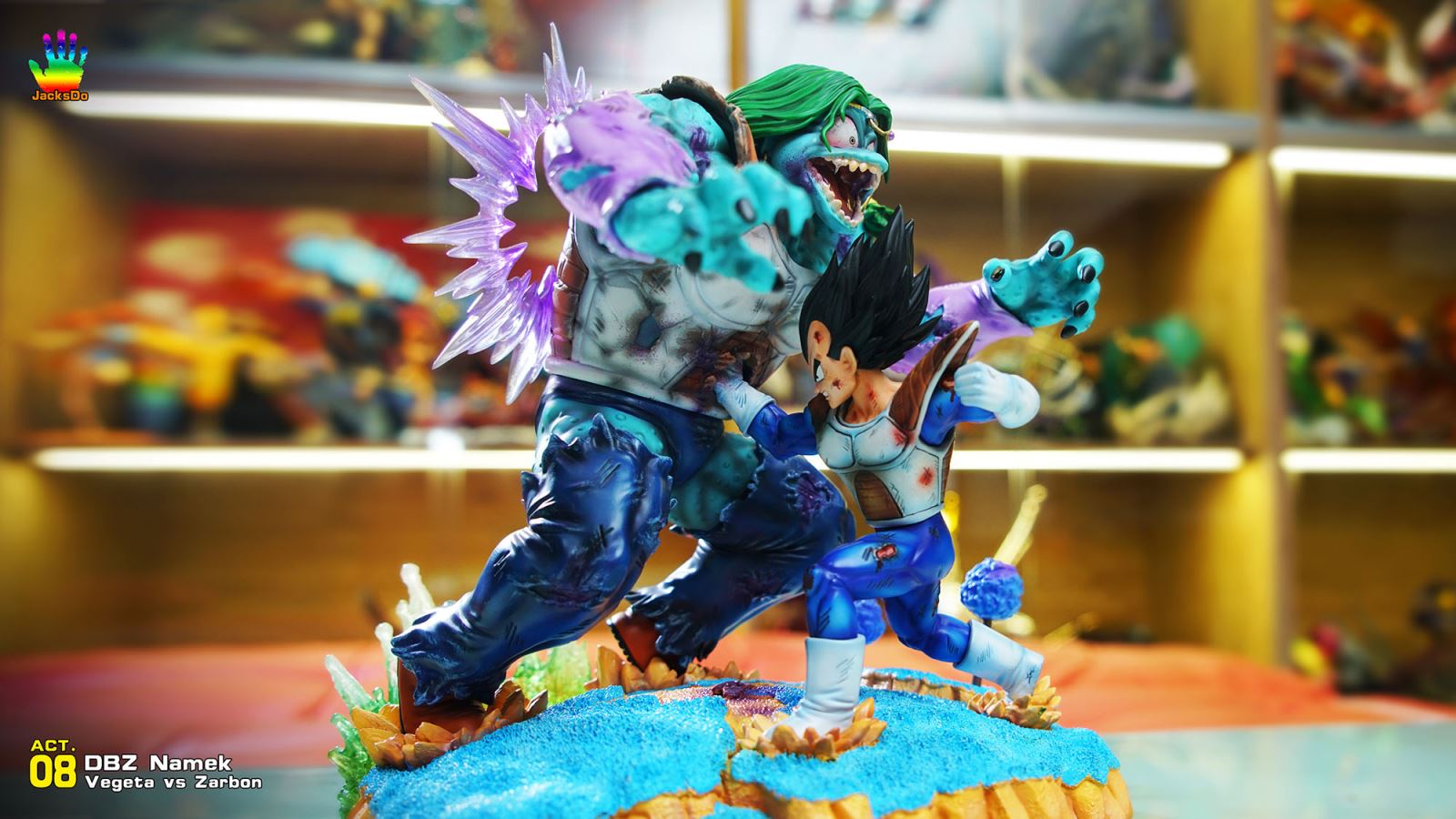 Vegeta vs Zarbon - Dragon Ball