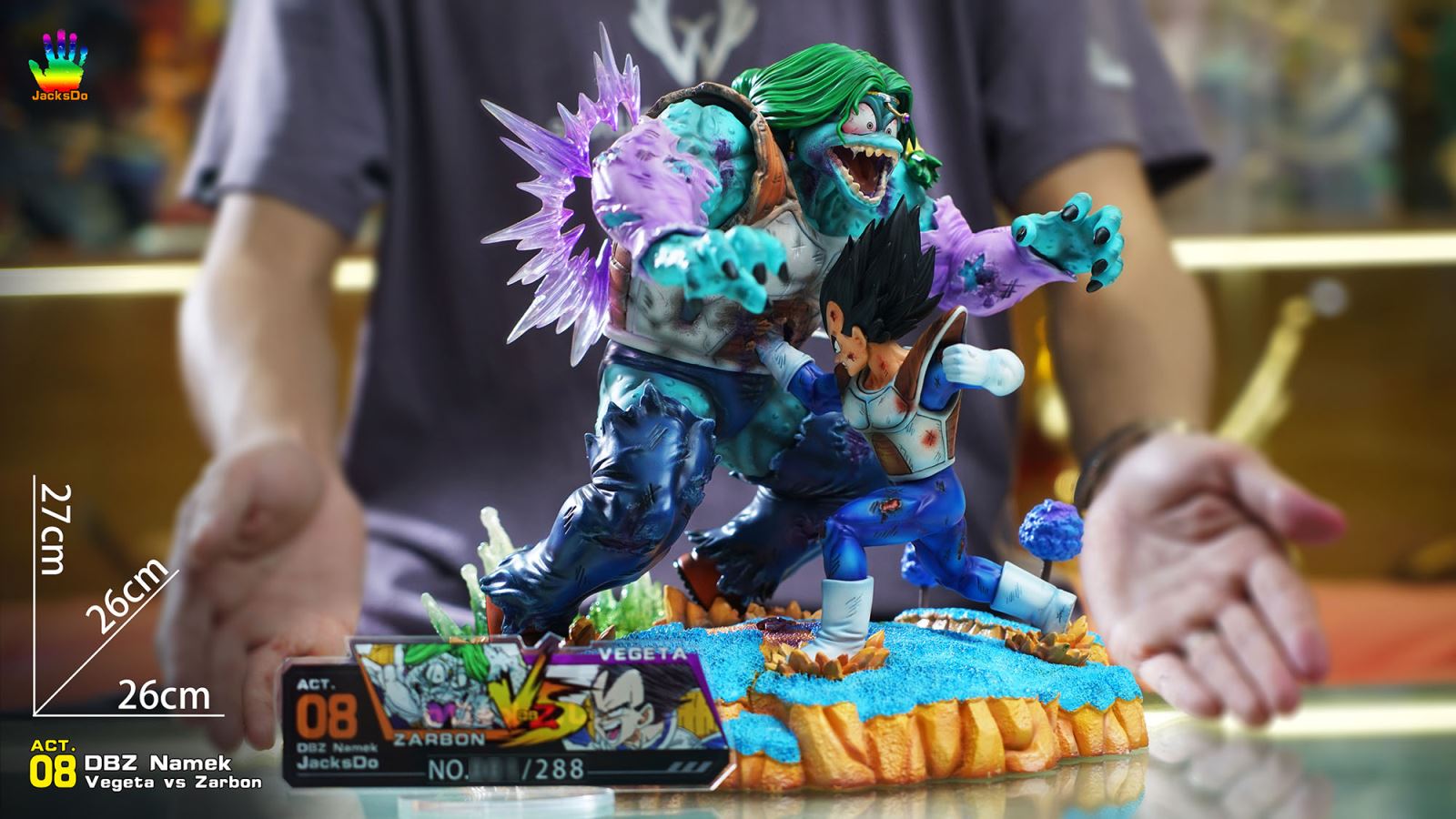 Vegeta vs Zarbon - Dragon Ball