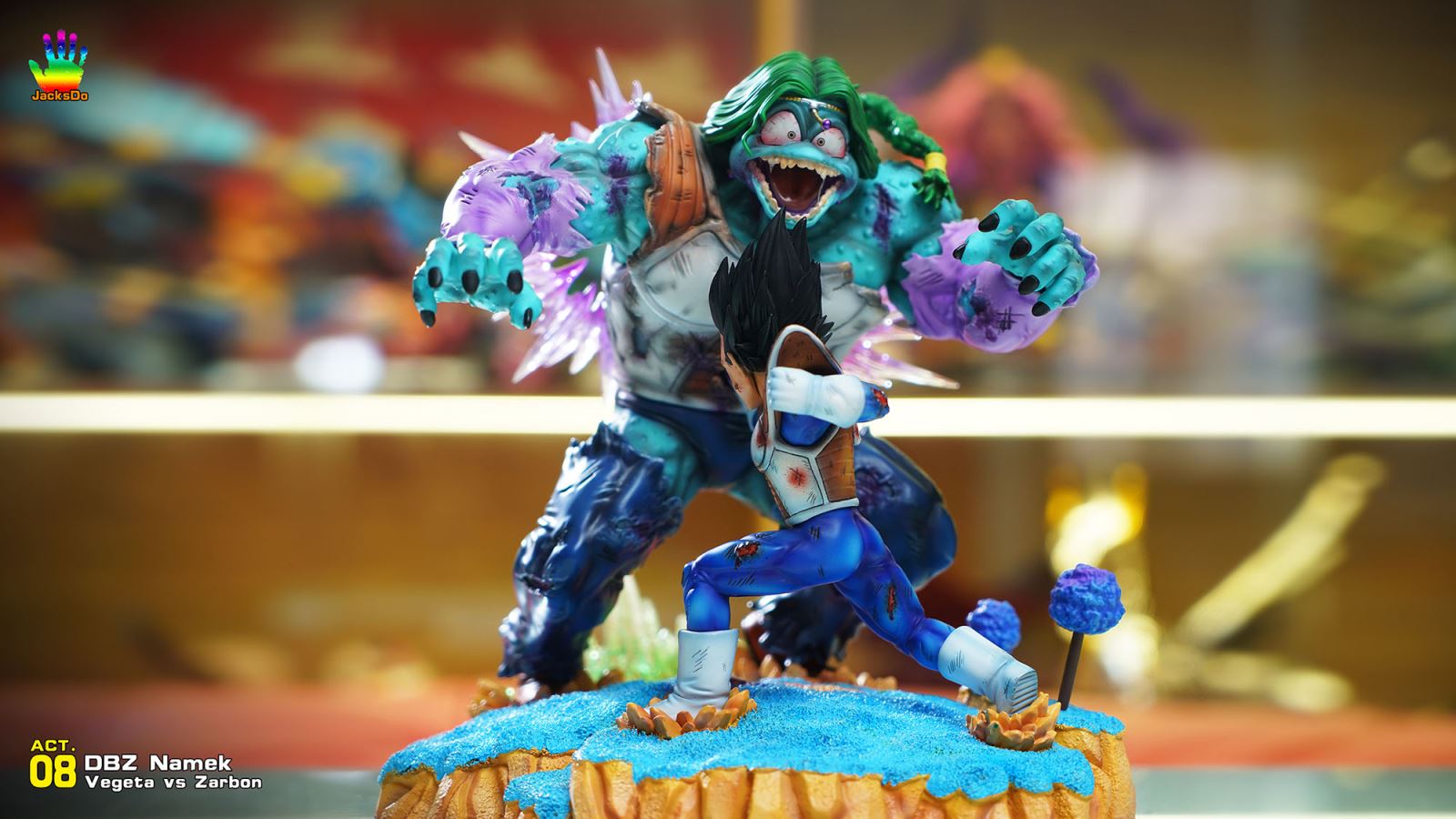 Vegeta vs Zarbon - Dragon Ball