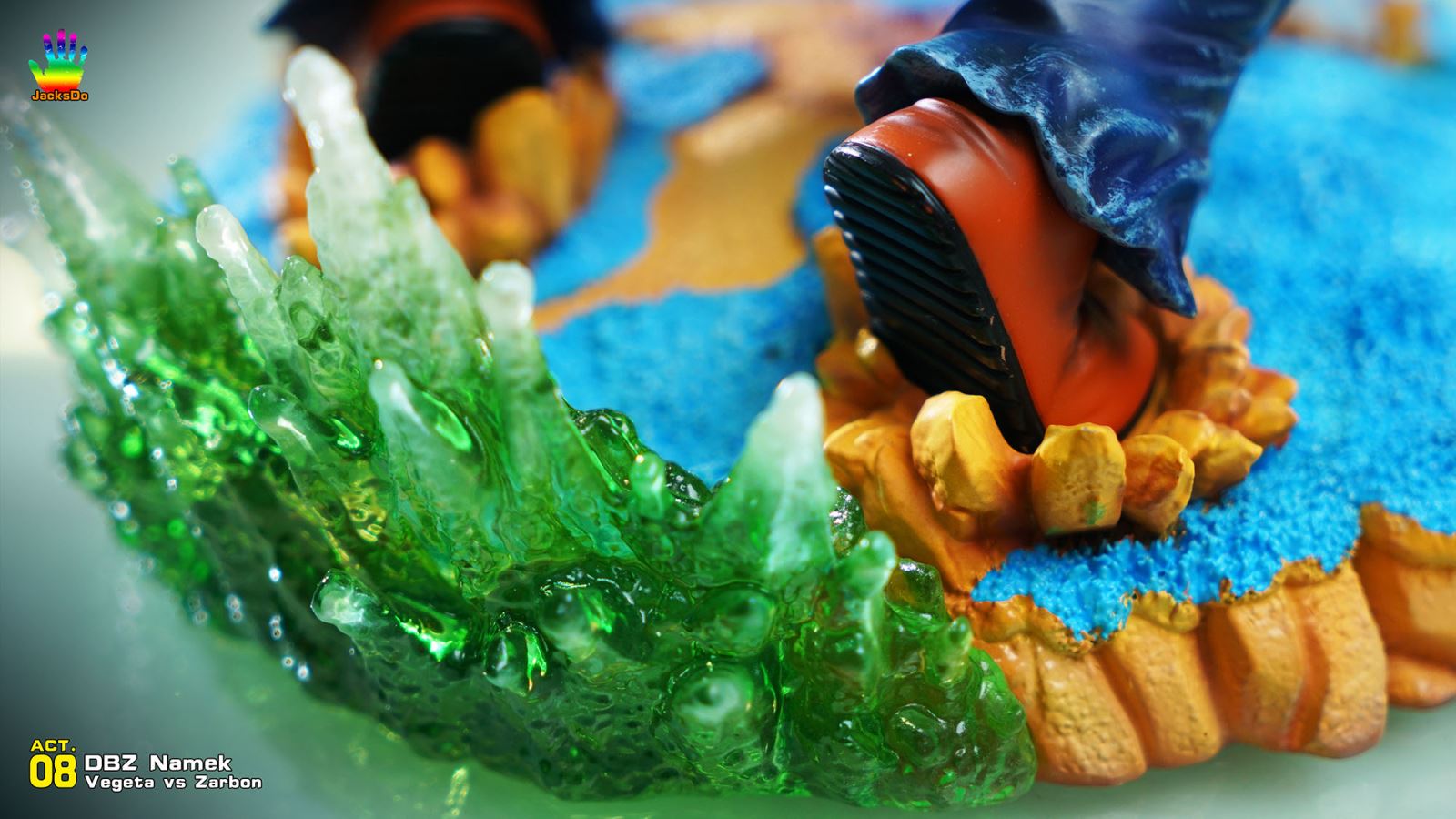 Vegeta vs Zarbon - Dragon Ball