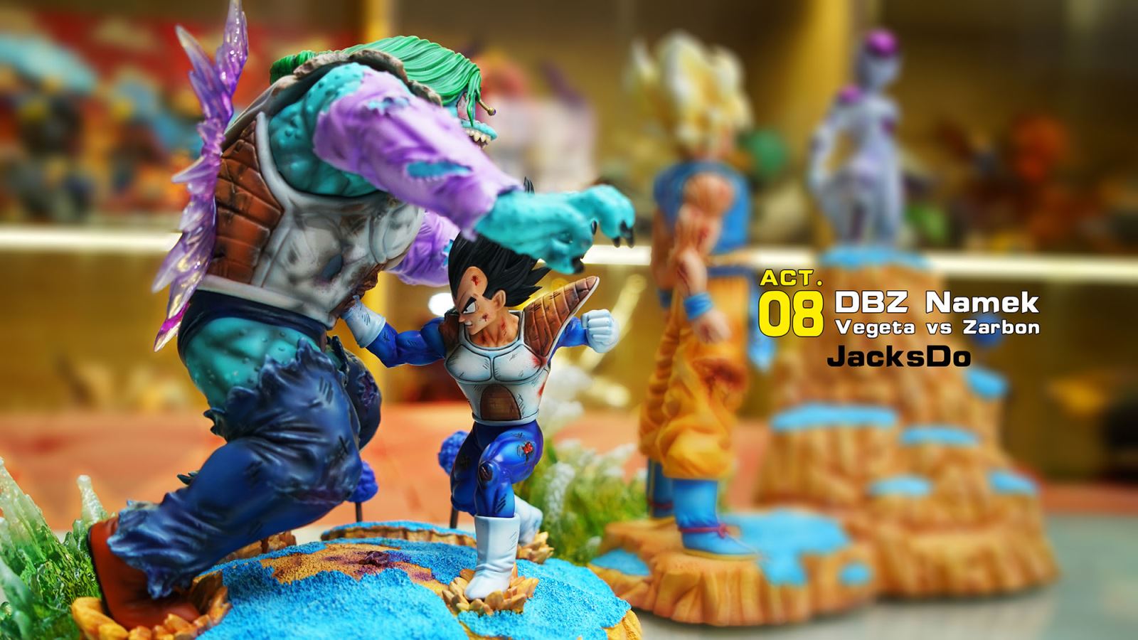 Vegeta vs Zarbon - Dragon Ball