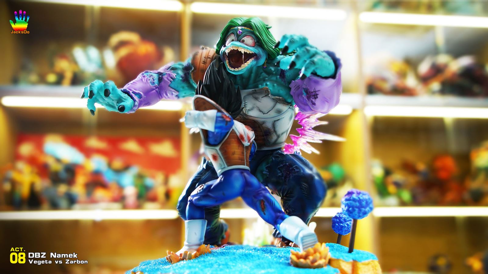 Vegeta vs Zarbon - Dragon Ball