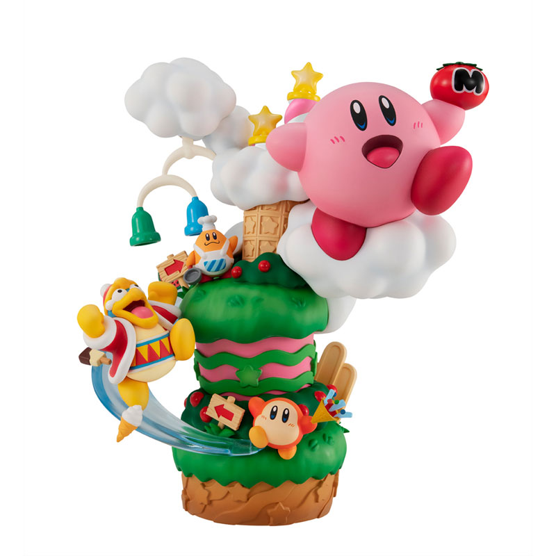 Diorama Figure Kirby Super Deluxe -Gekitotsu! Gourmet Race-