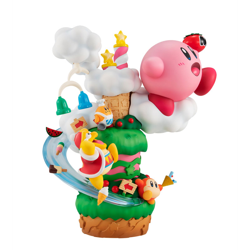 Diorama Figure Kirby Super Deluxe -Gekitotsu! Gourmet Race-