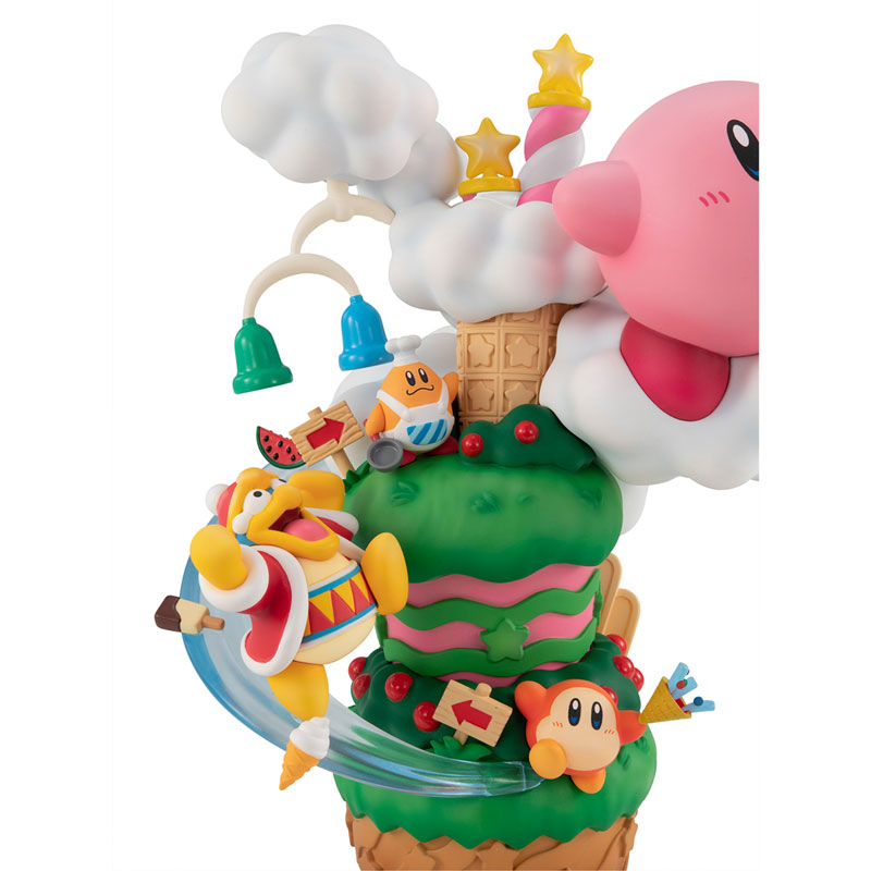 Diorama Figure Kirby Super Deluxe -Gekitotsu! Gourmet Race-