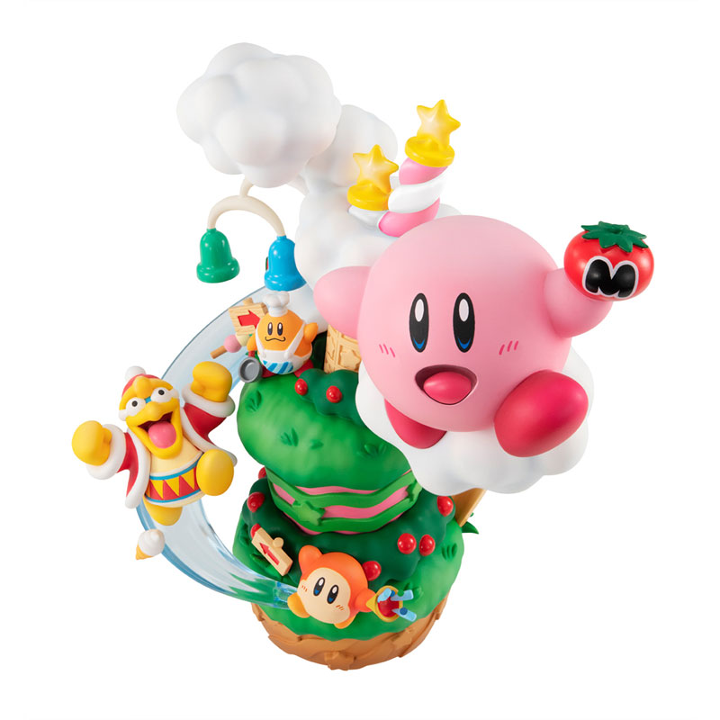Diorama Figure Kirby Super Deluxe -Gekitotsu! Gourmet Race-