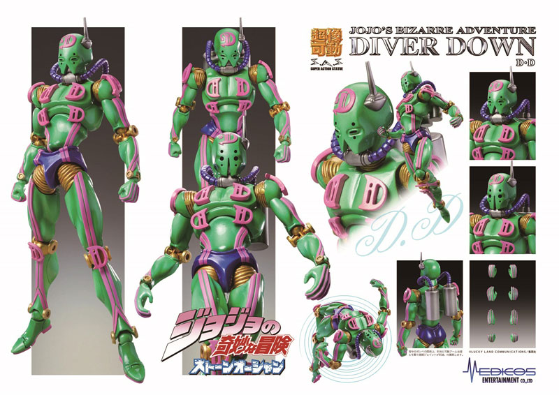 Super Action Statue JoJo's Bizarre Adventure Part.6 Stone Ocean D.D