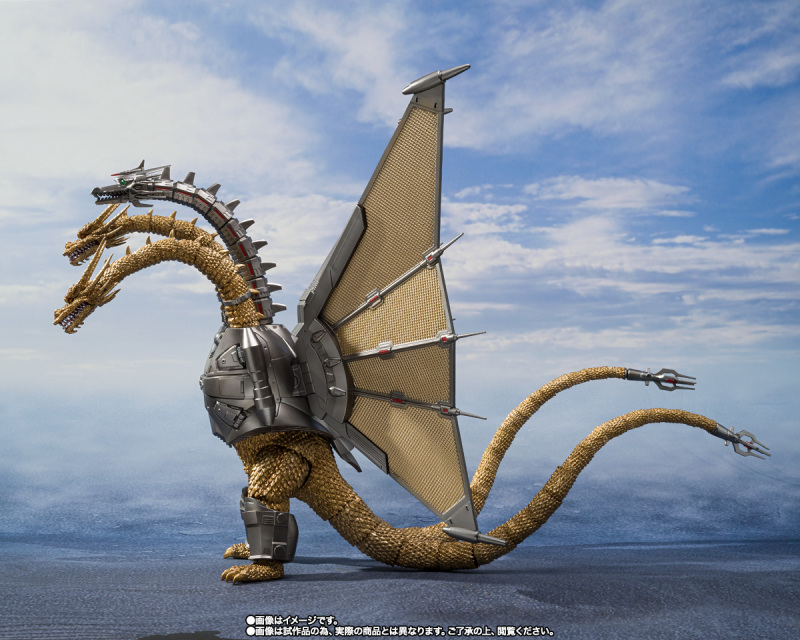 SHMonsterArts Mecha King Ghidorah Shinjuku Decisive Battle Special Set